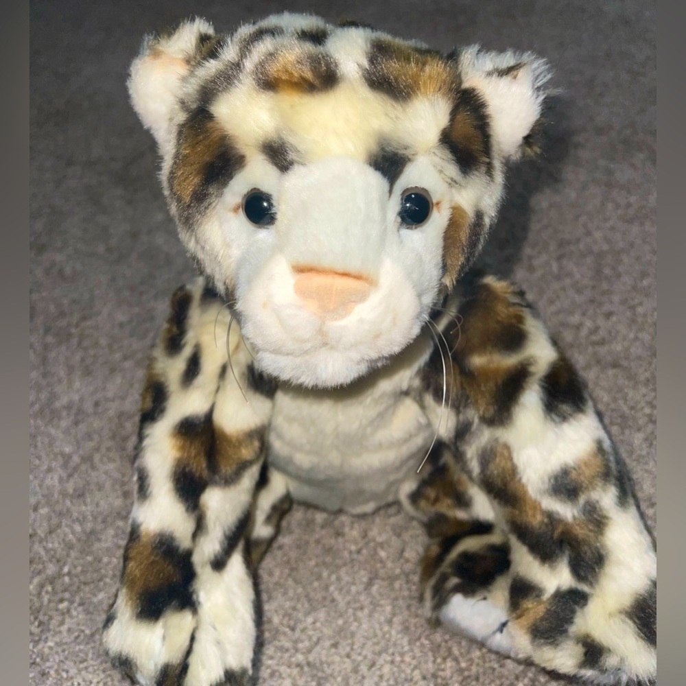 Build A Bear Plush Snow Leopard stuffed animal